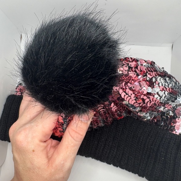 Juicy Couture kids sequin beanie, one size - Picture 4 of 10